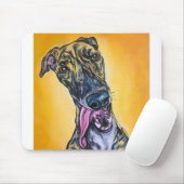 ブリンドルグレイハウンド マウスパッド (マウス)