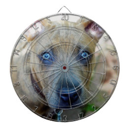 ブリンドルピットブルパピーby Shirley Taylor ダーツボード