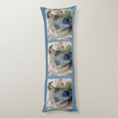 ブリンドルピットブルパピーby Shirley Taylor ボディピロー (裏面 (縦))