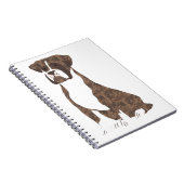 ブリンドルボクサー ノートブック (右側)