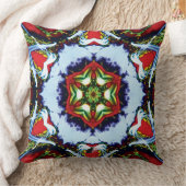 ブリンドル万華鏡のように千変万化するパターン クッション (ブランケット)