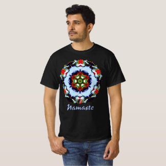 ブリンドル・ナマステ・カレイドスコープTシャツ Tシャツ