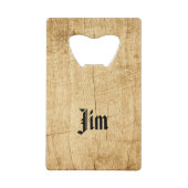 ブリンブルエルククレジットカードボトルオープナー クレジットカード栓抜き (裏面)