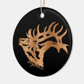 ブリンブルエルクセラミックオーナメント セラミックオーナメント (左)