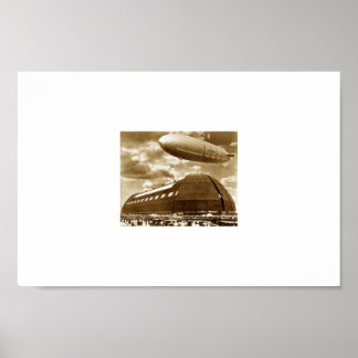 ブリンプハンガーアクロンオハイオ ポスター