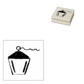 ブリン・マー・ランタンの手描き ラバースタンプ (押印)