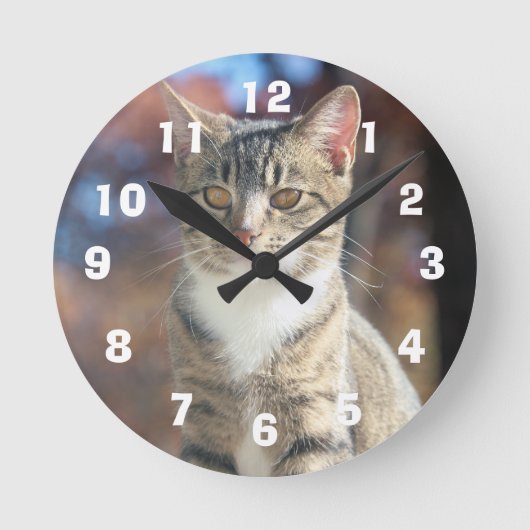 ブリン ラウンド壁時計 (正面)