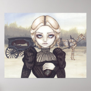 ブリークモーニングアートプリントビクトリアンゴシック ポスター