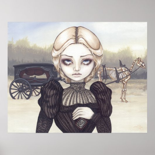 ブリークモーニングアートプリントビクトリアンゴシック ポスター (正面)