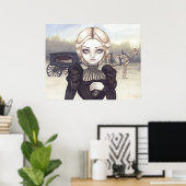 ブリークモーニングアートプリントビクトリアンゴシック ポスター (ホームオフィス)