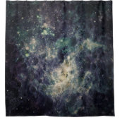 ブリーク銀河系宇宙ロック シャワーカーテン (正面)