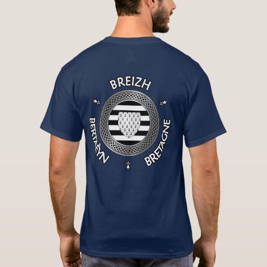 ブリーシュ | Bertaeyn | Bretagne Arms & Knot T-Shirt Tシャツ (裏面)