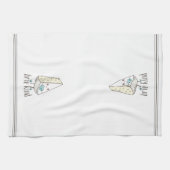 ブリージュカワイチーズパおもしろいン キッチンタオル (横)