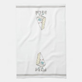 ブリージュカワイチーズパおもしろいン キッチンタオル (縦)