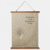 ブリージングウッドトップウォールタペストリー 吊り下げ型タペストリー (正面)