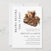 ブリーズウィザアイドスウェディングシャワー醸造所 招待状 (正面)