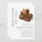 ブリーズウィザアイドスウェディングシャワー醸造所 招待状 (正面/裏面)