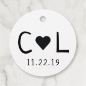 ブリーズウィーウィズビールホップクラフトウェディングシャワー フェイバータグ (裏面)