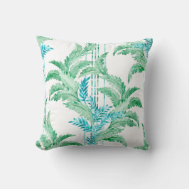 ブリーズクールブルーとグリーンウォーターの色離れの クッション