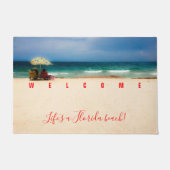 ブリーズデイアットザビーチ ドアマット (正面)