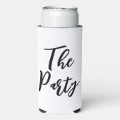 ブリーズメイドザパーティーバチェロレッテ週末編み スリム缶クーラー (Seltzer裏面)