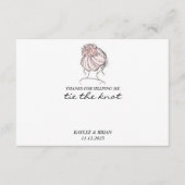 ブリーズメイドダスティピンクヘアタイホルダー エンクロージャーカード (正面)