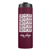 ブリーズメイドバーガンディーピンクレトロカスタムバチェロレッテ タンブラー (正面)