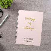 ブリーズメイド赤面ピンク引用文 ノートブック