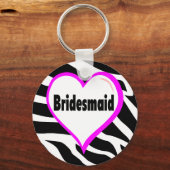 ブリーズメイド（ゼブラストライプ） キーホルダー (正面)