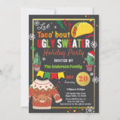 ブリーセータークリスマスパーティータコス 招待状 (正面)