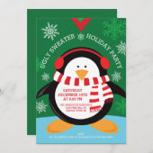 ブリーセーターホリデーパーティー招待状 招待状 (正面/裏面)