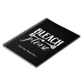 ブリーチをお願い – 美容師スタイリスト雑誌 ノートブック (左側)