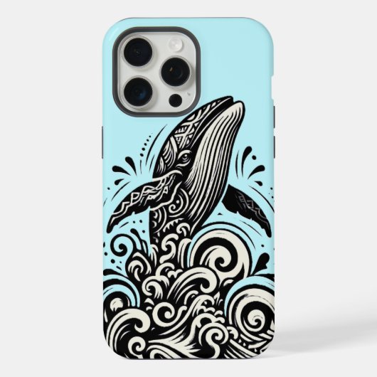 ブリーチクジラiPhoneケース iPhoneケース (裏面)