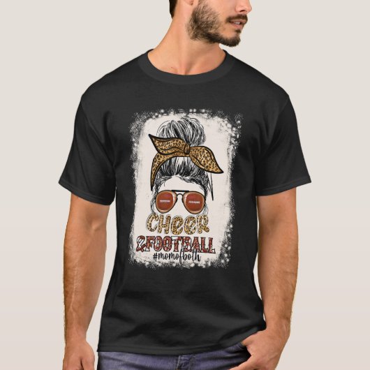 ブリーチヒョウ乱雑Bunママ両方の応援とフー Tシャツ (正面)