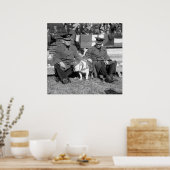 ブリーチャー席1925年 ポスター (キッチン)