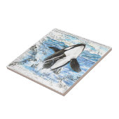 ブリーチングオルカ古地図 タイル (側面)