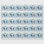 ブリーチングオルカ古地図 ラッピングペーパー (フラット)