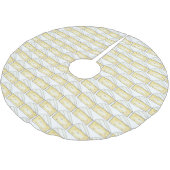 ブリーチーズウェッジフランスのカクテルパーティー ブラッシュドポリエステルツリースカート (アングル)