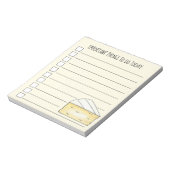 ブリーチーズ料理のリストに入れたいフランスのもの ノートパッド (回転)