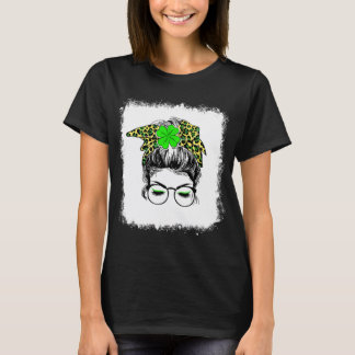 ブリーチ女子 お団子 ラッキーのクローバー バンダナ パ Tシャツ