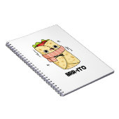 ブリート・パンフunny 冷たい Burrito ユーモア ノートブック (右側)