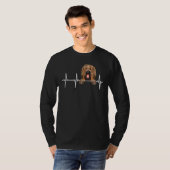 ブリードの犬の心拍 Tシャツ (正面フル)