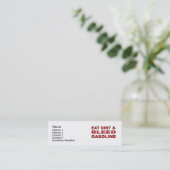 ブリードガソリン – Dirt Bike Motocrossプロファイルカード スキニー名刺 (スタンド正面)