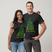 ブリードクリスマスドッグはクリスマスの友人を育てる Tシャツ (ユニセックス)