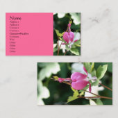 ブリードハートフラワー撮影名刺 名刺 (正面/裏面)