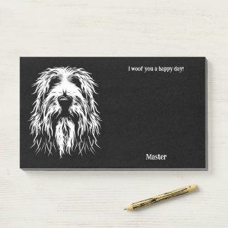 ブリード抽象芸術アートドッグ名 ポストイット