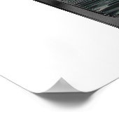 ブリード湖、夕暮れ時の景色 ポスター (角)