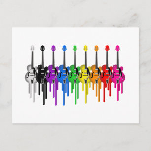 ブリード・ギター ポストカード