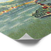 ブリード、スキーのリフトの女性、ヴィンテージ旅行 ポスター (角)