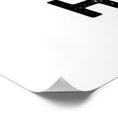 ブリーハッピーチーズパおもしろいンを心配しない ポスター (角)